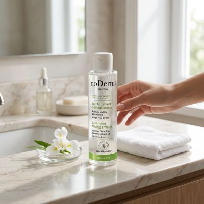 INODERMA Eau Micellaire Sébo-Régulatrice Nettoyant 150ml