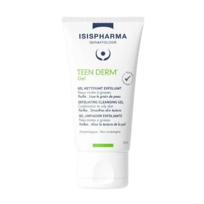 Gel nettoyant ISISPHARMA TEEN DERM - Exfoliant - 150ML