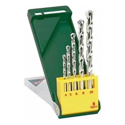 Jeu de Mèches à Béton BOSCH - 4, 5, 6, 8, 10 mm