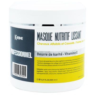 Masque Cheveux Nutritif Lissant K-Reine - 500ml