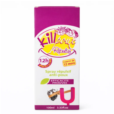 Spray KILLPOUX - Répulsif Anti-Poux - 100ML