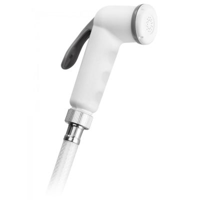 Kit pour douchette de toilette - SOPAL - 10AZA10 - Blanc - 1m
