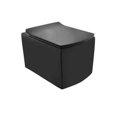 Cuvette Suspendue Kubix Noir - Prix Tunisie | Arkan.tn