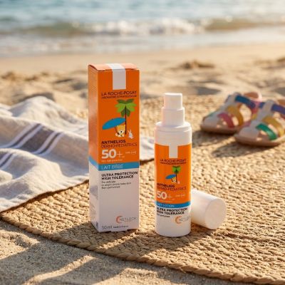 LA ROCHE-POSAY Anthelios Lait Bébé Écran Solaire SPF50+ 50 ml
