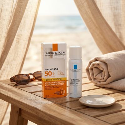 LA ROCHE-POSAY Anthelios UVMune 400 Fluide Écran Solaire Invisible SPF50+ 50 ml