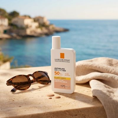 LA ROCHE-POSAY Anthelios UVMune 400 Fluide Écran Solaire Teinté SPF50+ 50ml