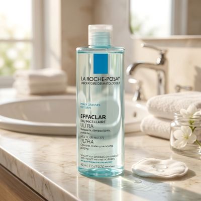 LA ROCHE-POSAY Effaclar Eau Micellaire Nettoyant Visage 400ml