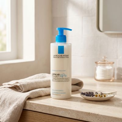LA ROCHE-POSAY Lipikar Syndet AP+ Nettoyant Peaux Atopiques 400ml