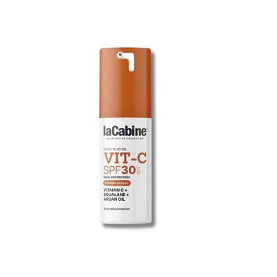 Gel Fluide Invisible Vit-C SPF30 La Cabine - 30ml