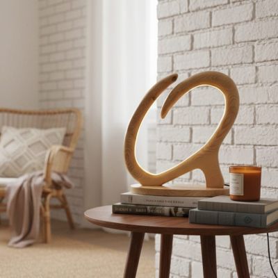 Lampadaire L'Infini – 12V – Bois Noble Massif