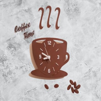 Horloge à Café – Le Temps de Savourer Chaque Instant !