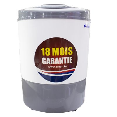 Lave Linge Semi-Automatique Orient 3.5 Kg Blanc & Gris