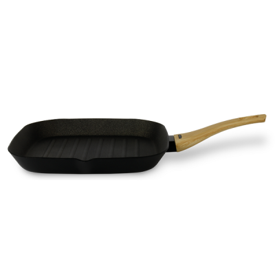 Le Giuste Grill carré 28 cm revêtement Resistek + thermospot - TVS