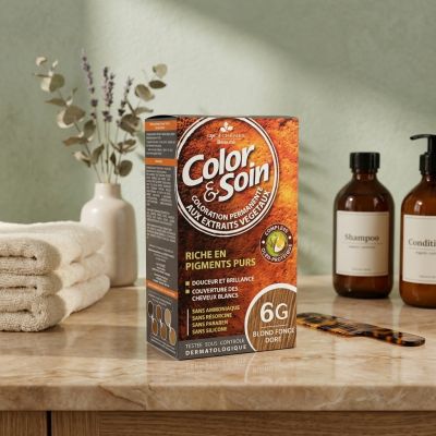 LES 3 CHÊNES Color & Soin Coloration 6G Cheveux Blonds Naturels