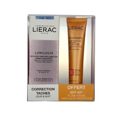 Lierac Coffret Lumilogie - Double Dépigmentant & Fluide Teint SPF