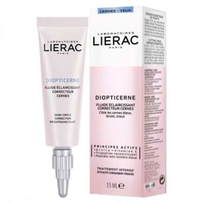 Fluide Éclaircissant Correcteur Cernes Diopticerne Lierac - 15ml