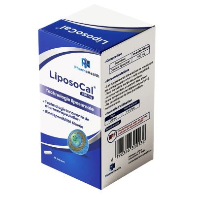 Complément PHARMAHEALTH LIPOSOCAL 550 - 30 gélules