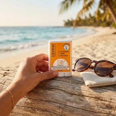 Lirene Stick Solaire Visage & Corps SPF 50+ 15g - Haute