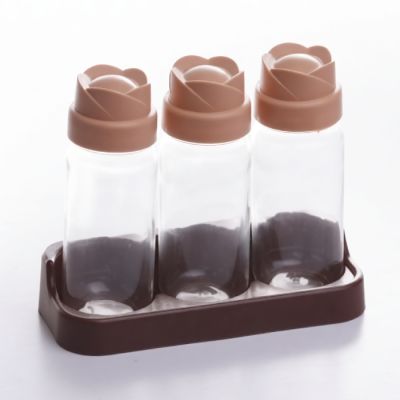 Lot à Épices avec Support Tulip - 3 Boîtes - 0,5 L  