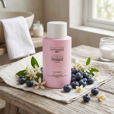 BYPHASSE Lotion Tonique Fleur d'Orange Peau Fraîche 500ml