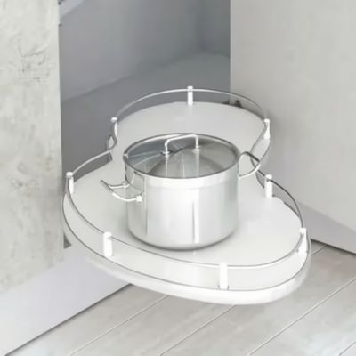 Mécanisme de Coin Droit 45 cm - Chrome - S-3016-C