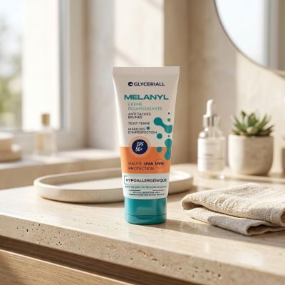 Melanyl Crème Éclaircissante SPF50+ | Soin Anti-Taches