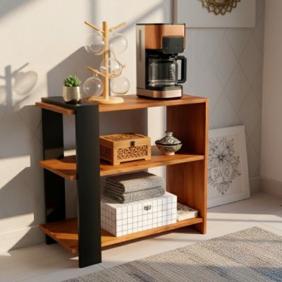Meuble de Rangement - Bois - 80 × 35 × 85 cm