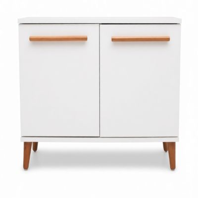 Meuble de Rangement ATYLIA – Blanc – 80 × 60 × 36 cm