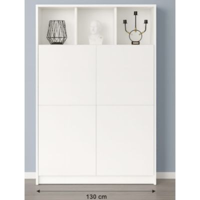 Meuble Multifonction – MDF Stratifié – 130 × 170 × 20 cm