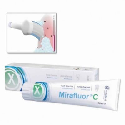 Bain de bouche MIRADENT MIRAFLUOR C - 100ML