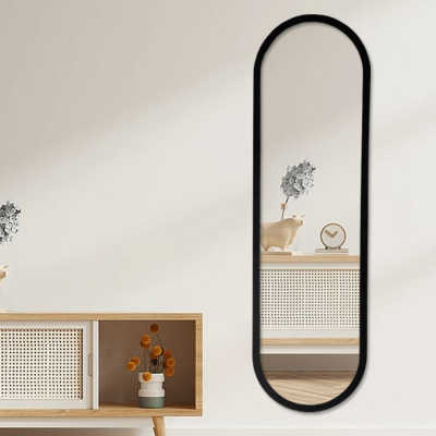 Miroir Nv G Noir 120/35 cm