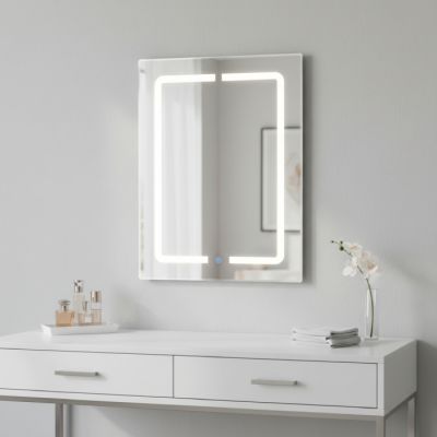 Miroir intelligent LED - 60 x 80 cm - rectangulaire