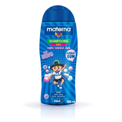 Shampooing 3 en 1 MATERNA KIDS - Bubble Gum