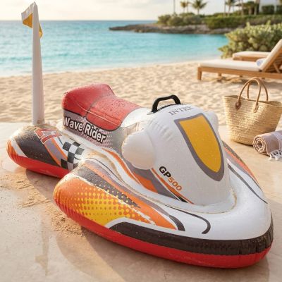 Moto aquatique gonflable Intex - 7,87x2,75x7,5 m