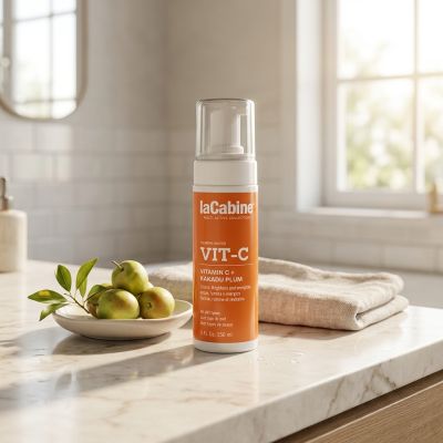 LACABINE Mousse Nettoyante Visage Vitamine C Éclat & Pureté 150ml
