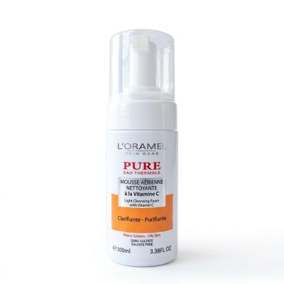 Mousse Nettoyante Vitamine C L'Oramel - Prix... | Arkan.tn