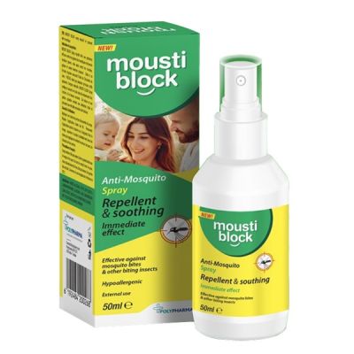 Spray POLYPHARMA MOUSTIBLOCK - 50ML