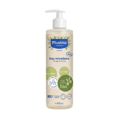 Mustela Bio Eau Micellaire 400ml - Prix Tunisie | Arkan.tn