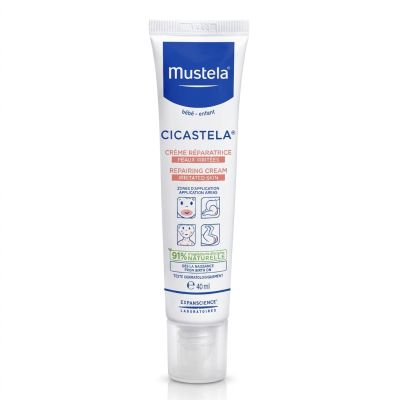 Mustela Cicastela Crème Réparatrice 40ml - Peau Sensible
