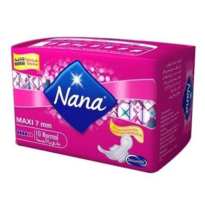 Serviettes Maxi Normal Clip Nana - 10