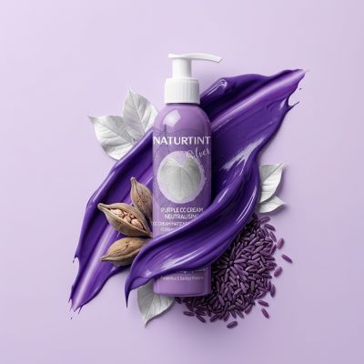 Naturtint Crème Silver Teinte Violette 200 ml - Soin Cheveux