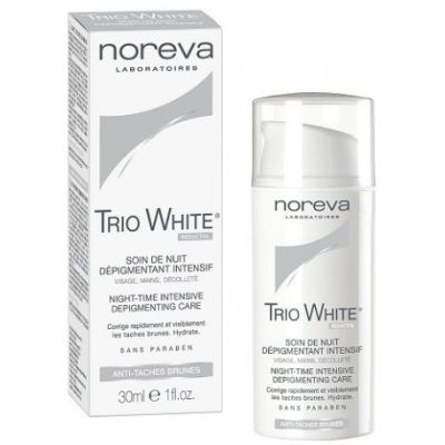 Soin nuit NOREVA TRIO WHITE - Dépigmentant - 30ML