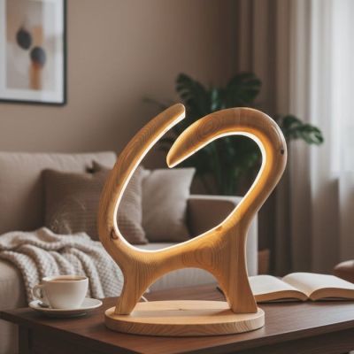 Lampadaire L’Harmonie – 12V – Bois Massif