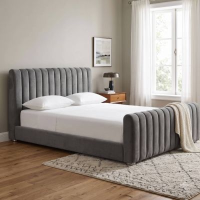 Lit adulte - MFG54 - Gris