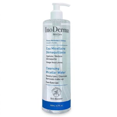 INODERMA Eau Micellaire Peaux Normales à Sèches 500ml