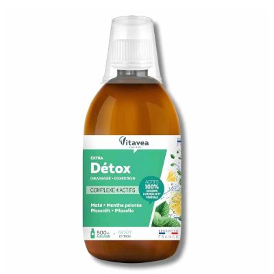 Draineur VITAVEA EXTRA DETOX - Citron - 500ML