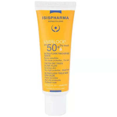 Isispharma UVEBLOCK 50+ Ultra-Fluid Teinté Medium - SPF50+