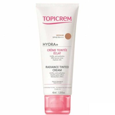 Topicrem Hydra+ Crème Teintée Medium SPF40 - Hydratation &