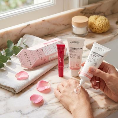 NOVEXPERT Coffret Duo Gommage & Repulp Lèvres