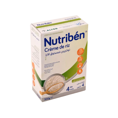 Nutribén Crème de Riz 300g - Prix Tunisie | Arkan.tn